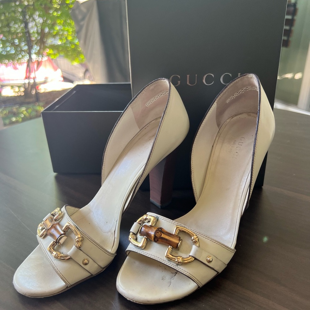 Gucci Horsebit heels, size 7.5US